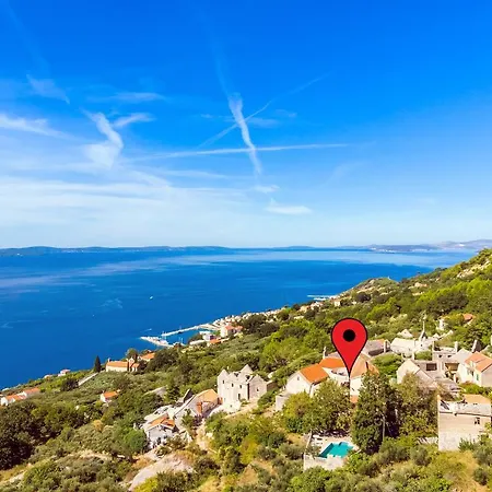Old Stone House - Private Pool - Jacuzzi - Panoramic View -full Privacy *